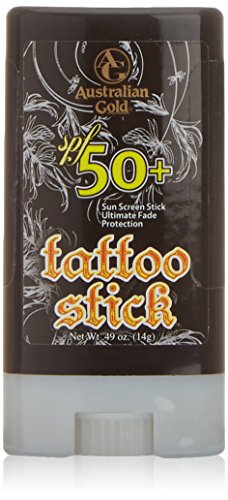 Australian Gold Tattoo Stick Protezione solare, SPF 50+, 14 g