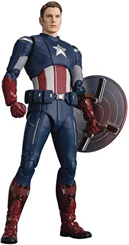 Bandai Tamashii Nations Avengers: Endgame S.H. Figuarts Action Figure Captain America cap VS. cap Editio