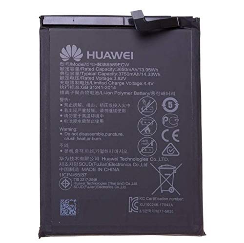 Batteria di ricambio da 3750 mAh HB386589ECW per Huawei Mate 20 Lite, P10 Plus, Honor View 10