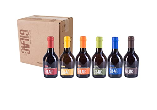 BEERBOX DEGUSTAZIONE 6 bottiglie assortite birra artigianale GILAC - confezione regalo birra artigianale