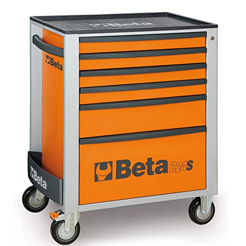 Beta C24S 6-O Cassettiera per Attrezzi Portatile con 6 Cassetti - Arancione