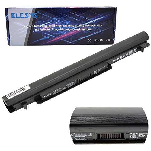 BLESYS A41-K56 Batteria per ASUS A56C A56CA A56CB A56CM K56C K56CB S56C S56CB S550C S550CB S550CM K56C K56CA K56CB K56CM R550C K56LM2H Ultrabook PC portatili 2200mAh (Compatibilità con +15V 2950mAh)