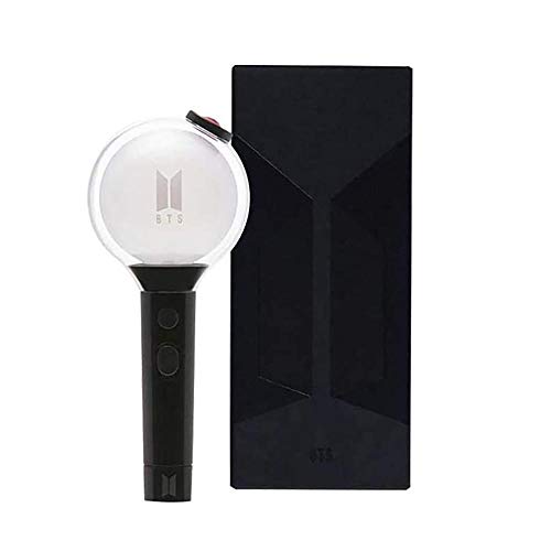 BTS Merch Army Bomb Official Lightstick Map of The Soul Special Edition, Ver 4 Cell Phone APP Regola il colore Concert Cheers and Light (incluse 7 carte)
