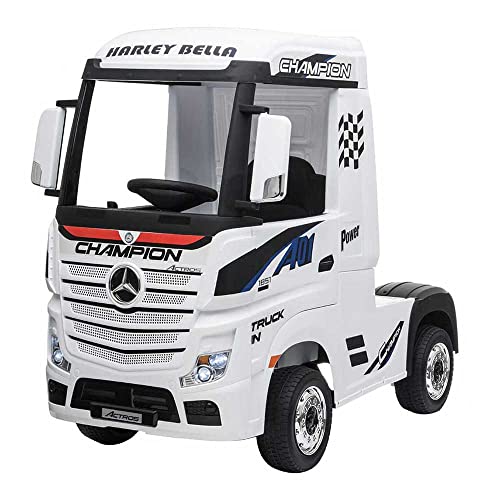 Camion Trattore Elettrico MERCEDES-BENZ ACTROS per Bambini 12V con ...