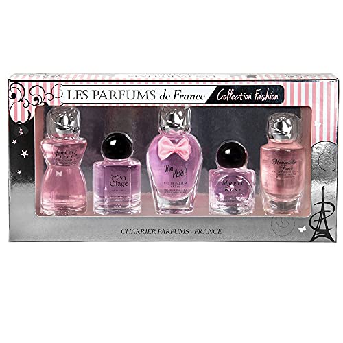 Charrier Parfums collezione Fashion  Cofanetto di 5 Eau de Parfum in miniatura, 49,7 ml