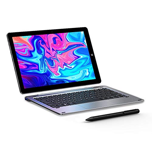Chuwi Hi10 X Tablet PC, 10.1 Pollici, sistema operativo Windows 10 (Intel Celeron Gemini-Lake N4120), quad-core fino a 2,6 GHz ,1200 x 1920IPS, 6 GB RAM + 128 GB ROM, Wi-Fi (con tastiera e penna)