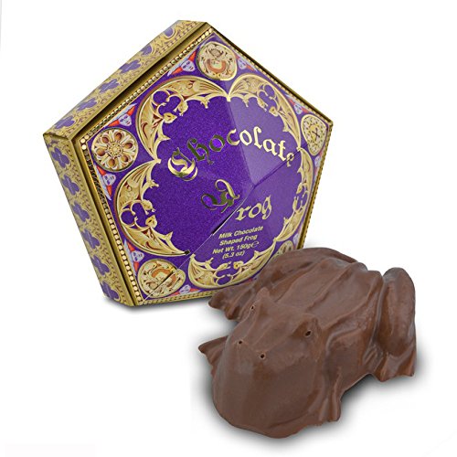 Cioccorana Harry Potter, cioccolato a forma di rana con una figurin...