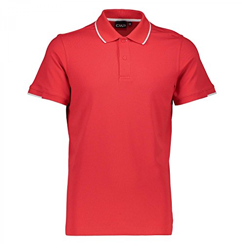 CMP Polo, T-Shirt Uomo, Ferrari, 58