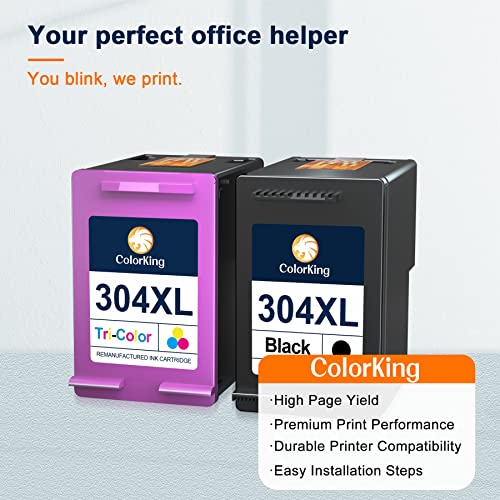 ColorKing 304XL Rigenerato Cartucce d inchiostro Sostituzione per C...