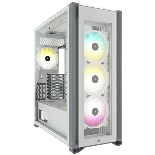 Corsair iCUE 7000X RGB Case per PC Intelligente ATX Full-Tower, Tre...