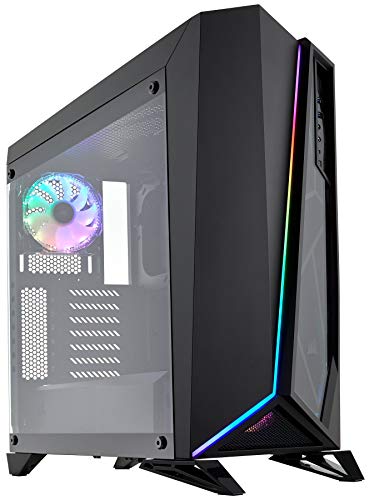 Corsair SPEC-OMEGA RGB Case da Gaming Mid-Tower ATX con Vetro Temperato, Nero