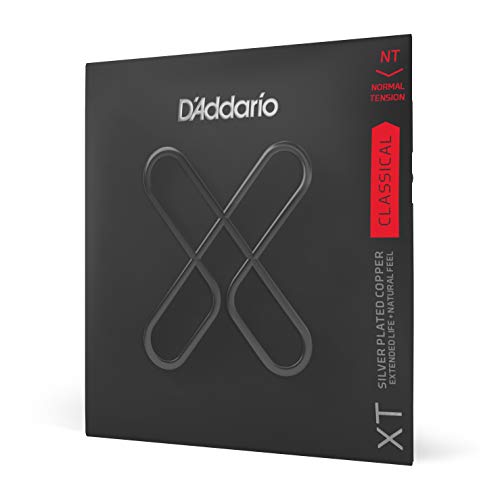 D Addario XTC45, XT Corde in Rame Placcate Argento per Chitarra Classica, Normale Tension