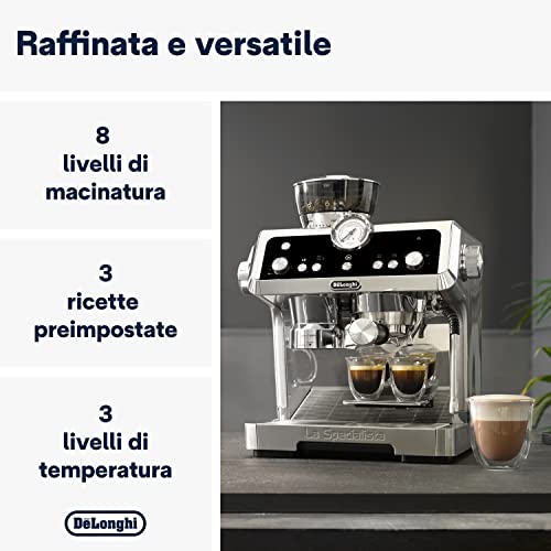 De Longhi Macchina da Caffè Espresso Manuale La Specialista Presti...