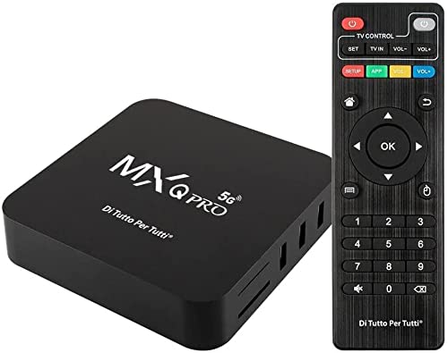 Di Tutto Per Tutti TV Box Android 10.0 4GB RAM 32GB ROM Set Top Box Smart TV Box MXQ Pro 5G WIFI