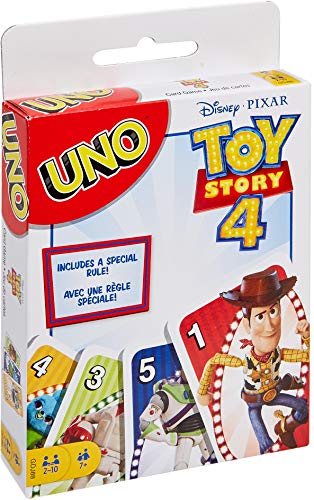 Disney Pixar Toy Story 4 UNO Gioco di Carte a Tema Toy Story 4, GDJ88
