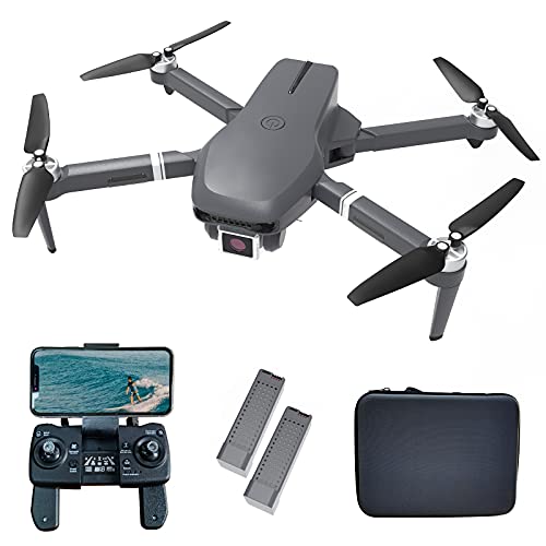 Drone GPS Pieghevole con Telecamera Professionale 4K HD, IDEA31 Quadcopter RC con Motore Senza spazzole, Posizionamento del Flusso Ottico, Modalità seguimi, Droni 5GHz per Principianti Adulti