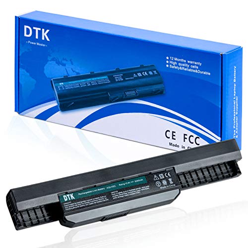 DTK Batteria portatile per ASUS X54C A53E A53S X54C X54L K43S K53E Notebook A32-K53 A41-K53 A42-K53 Batterie PC portatili 10.8v 5200mah