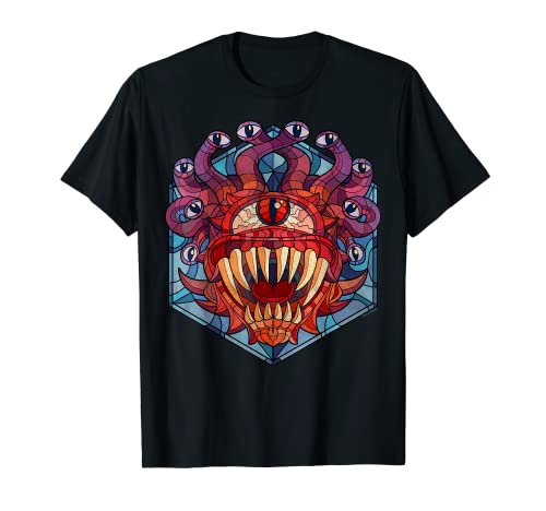 Dungeons & Dragons Beholder Stained Glass Maglietta