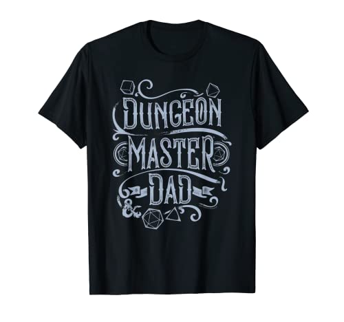 Dungeons & Dragons Festa Del Papà Dungeon Master Dad Maglietta