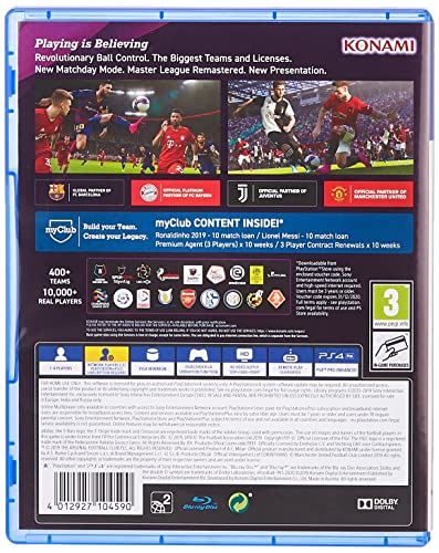 eFootball PES 2020 - Playstation 4 [Versione EU Multilingua]...