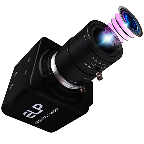 ELP Mini webcam 4K Ultra HD IMX317 grandangolare USB con obiettivo ...