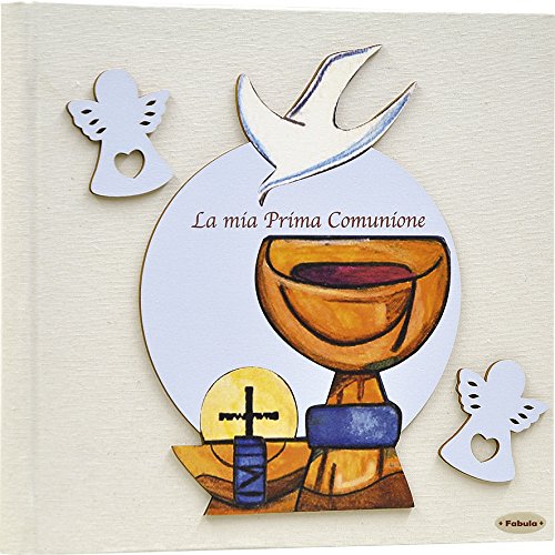 Fabula Prima Comunione - Album Portafoto Formato 30x30 Calice Cielo...