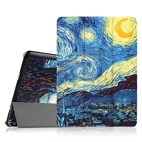 FINTIE Custodia per Samsung Galaxy Tab S2 9.7 - Ultra Sottile di Peso Leggero Tri-Fold Case Cover con Funzione Sleep Wake per Samsung Galaxy Tab S2 9.7  T810N   T815N   T813N   T819N, Starry Night