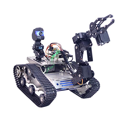 Foxom Robot Programmabile per Arduino Mega, Smart Robot Car Kit con...