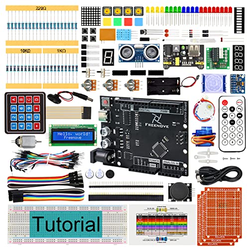 Freenove Ultimate Starter Kit with Board V4 (Compatible with Arduin...
