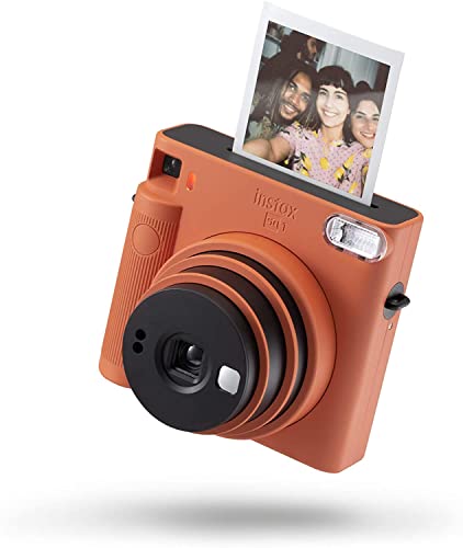 Fujifilm instax SQUARE SQ 1 Terracotta Orange | Fotocamera a sviluppo istantaneo | Modalità One-Touch Selfie | Esposizione Automatica | Foto Formato 62x62mm