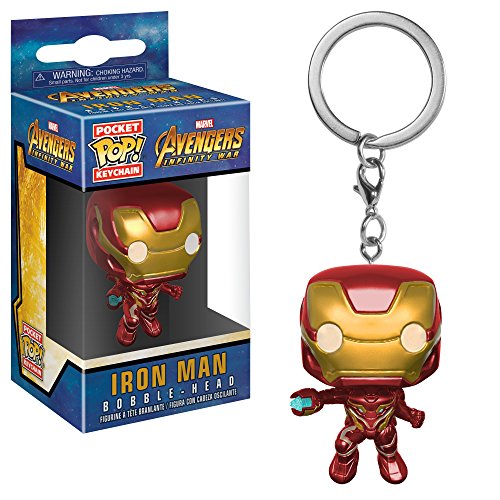 Funko- Pocket Pop Marvel Avengers Infinity War Iron Man Portachiavi...