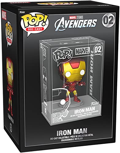 Funko POP! 57088 The Avengers DIE-CAST Iron Man, Oro...