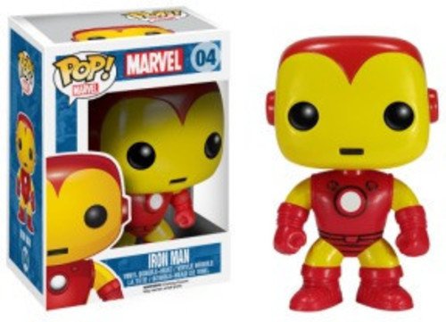Funko- Pop Bobble Marvel Iron Man Action Figure, 2274