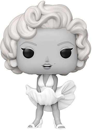 Funko POP! Icons - #24 MARILYN MONROE Black and White Special Edition con PROTECTOR BOX - Figure in Vinile 9 cm
