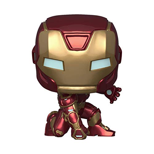 Funko POP! Marvel: Avengers Game- Iron Man (Stark Tech Suit), Multi...