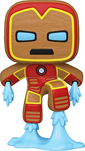 Funko POP Marvel: Holiday - Iron Man S3 Figura da Collezione, Multi...