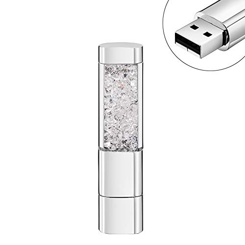 Garrulax Pendrive, USB Chiavette 8GB   16GB   32GB Premium Impermeabile Lovely Diamond Style ad alta velocità USB 2.0 dati, unità di memoria Flash Penna Disk Pen Drive