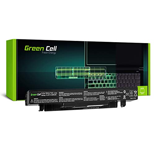 Green Cell Batteria per Asus F550L F550LA F550LA-SS71 F550LA-XO005H F550LA-XO068H F550LA-XO249H F550LA-XO261G F550LA-XO297H F550LA-XX018H F550LAV Portatile (2200mAh 14.4V Nero)