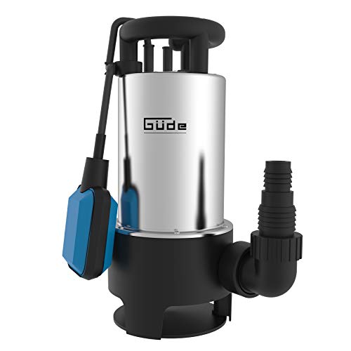 Güde 94639 - Pompa a immersione per acque sporche GS 1103 PI (profondità di immersione fino a 7 m, altezza massima 8 m, 1100 W, 20000 l h)