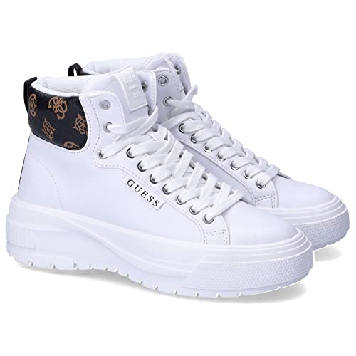 GUESS FL8EA2SMA12-WHIBR EARLA2 Sneakers Female White Brown 40