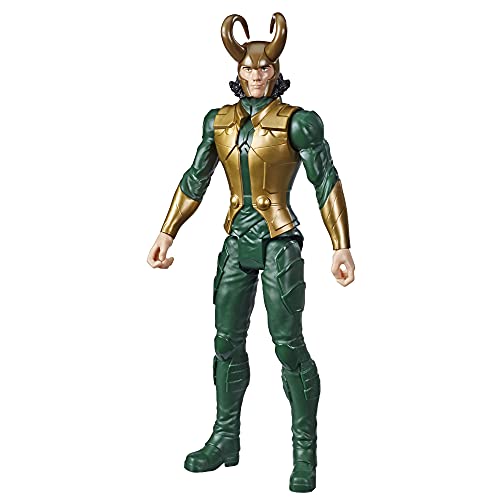 Hasbro Avengers - Loki (Action Figure 30cm con Blaster Titan Hero Blast Gear)