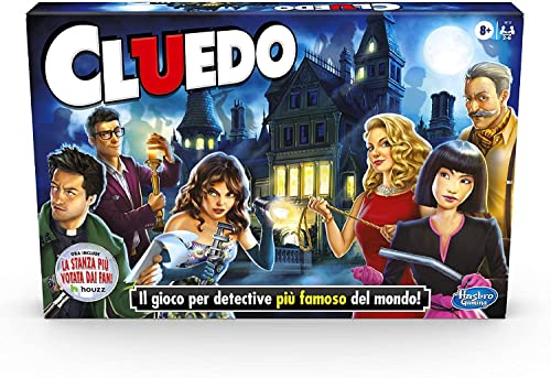 Hasbro Gaming Cluedo Gioco in Scatola, Versione 2020 in Italiano...