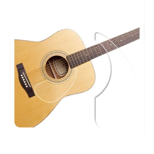 HealingShieldKorea - Battipenna per chitarra acustica, colore: trasparente Basic Matte