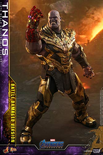 Hot Toys - Thanos 1:6 - Versione danneggiata da battaglia - Avenger...