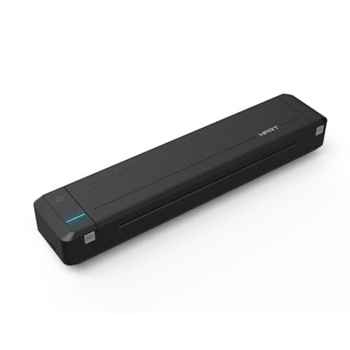 HPRT MT800 - Stampante portatile (iOS & Android), stampa rapida, formato A4 (120 g), formato mini, nero