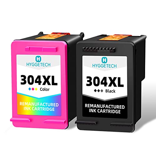 Hyggetech Cartucce d inchiostro rigenerate HP 304XL 304 XL, compati...