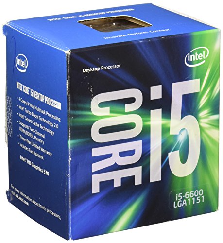 Intel CPU I5 6600 Skylake S1151 con Dispositivo di Raffreddamento