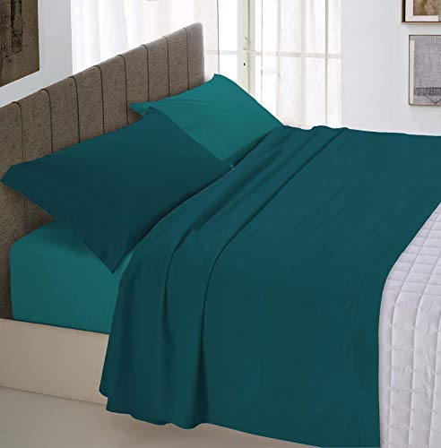Italian Bed Linen Natural Color Completo Letto Doppia Faccia, 100% ...