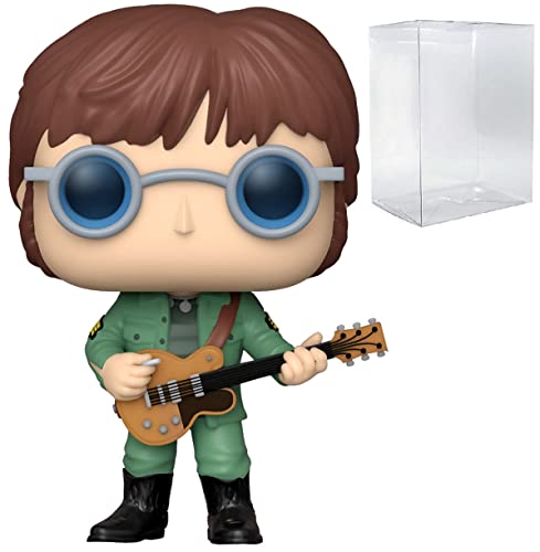 John [Lennon] in Military Jacket Funko Pop! Vinyl Figure (Bundled with Compatible Pop Box Protector Case)
