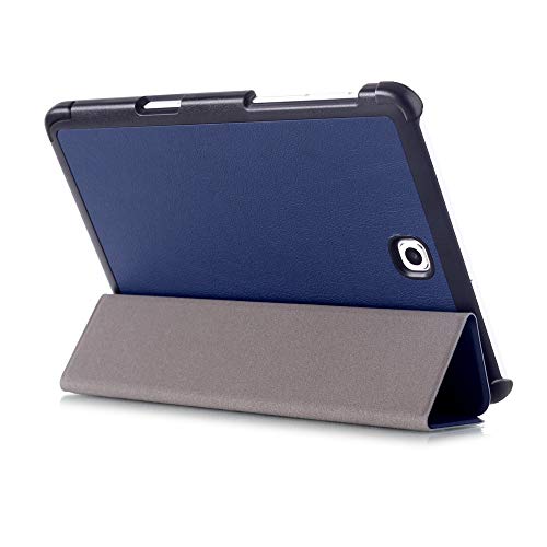 Kepuch Custer Cover per Samsung Galaxy Tab S2 8.0 T710 T713 T715C T719C,PU-Pelle Case Custodia per Samsung Galaxy Tab S2 8.0 T710 T713 T715C T719C - Blu